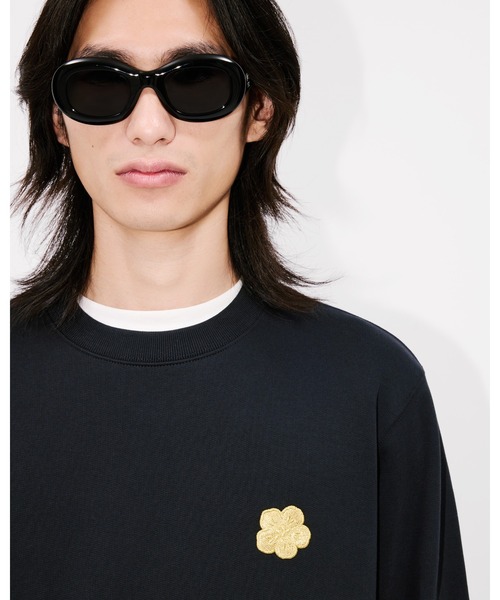 KENZO ボケフラワーエンブロイダースウェットシャツ セール】'Boke Flower' エンブロイダリー スウェット