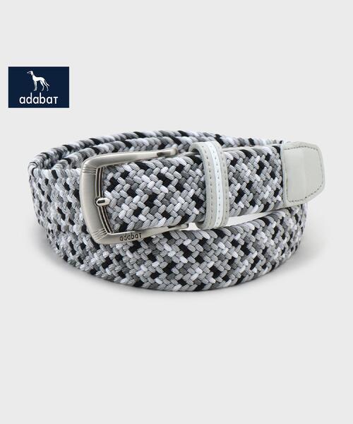 adabat（アダバット） ベルト 「新レーベル ADABAT NAVY」トリコロール
