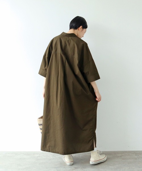 パリエロ PARICCIワンピースsizeＭ PAR ICI シャツワンピース ブロード BIGシャツワンピース