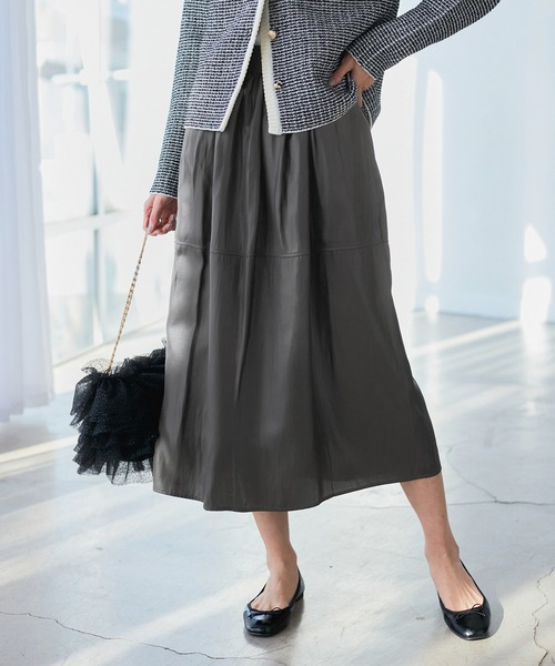 ROPE' PICNIC（ロペ ピクニック） スカート 切り替えギャザーフレア