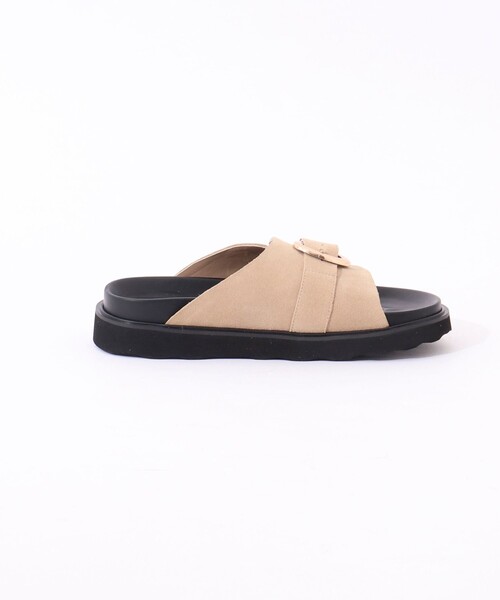 MAX80%OFF／セール開催中 MOHI モヒ」バックルスエードサンダル 「MOHI/ サンダル 靴
