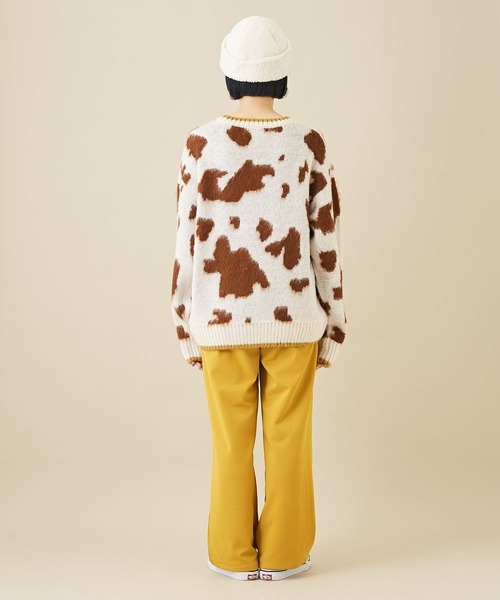 「CUBE SUGAR」 長袖ニット M ブルー系その他 レディース_画像5