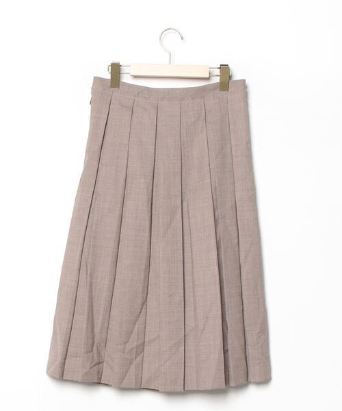 「Ebonyivory」 プリーツスカート FREE ベージュ レディース_画像2