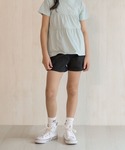 パンツ 「ガールズ」NAVY ストレッチツイル...の詳細画像2