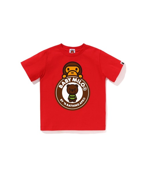 A BATHING APE（アベイシングエイプ） tシャツ MILO ＆ BEAR BUSY