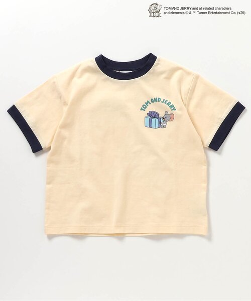tシャツ トムとジェリー リンガーTシャツ キッズ 子供服 男の子