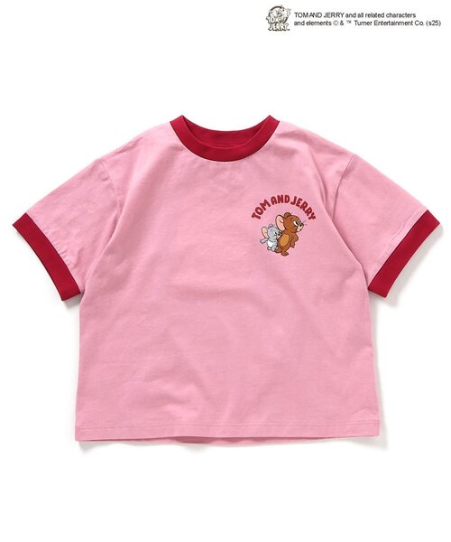 tシャツ トムとジェリー リンガーTシャツ キッズ 子供服 男の子