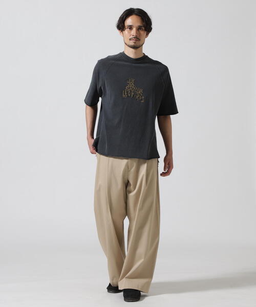 REMI RELIEF tシャツ RELIEF(レミレリーフ)別注 SP加工8/天竺ラグランT 