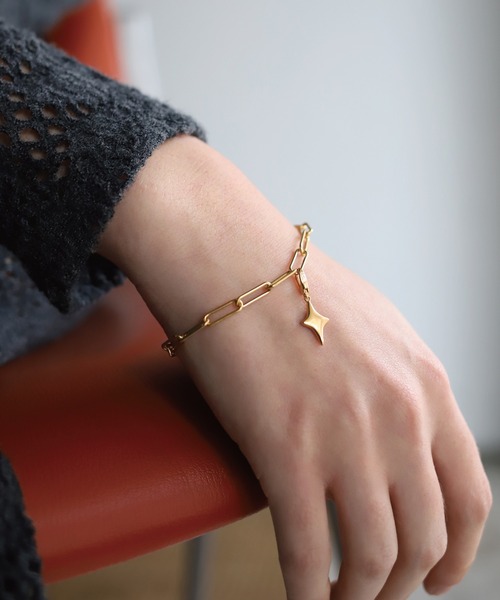 TEN. チャーム 18KGP スパークリーチャーム レディース メンズ