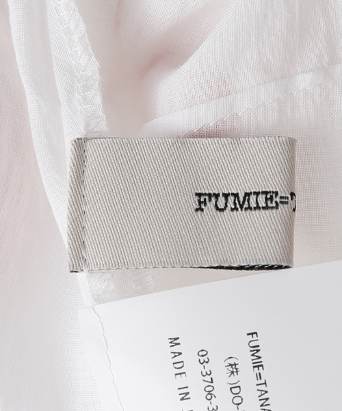 ブラウス シャツ 「FUMIE TANAKA(フミエタナカ)」squaer lace P/O：ブラウス レディース FUMIE TANAKA ブラウス シャツ 「FUMIE TANAKA(フミエタナカ