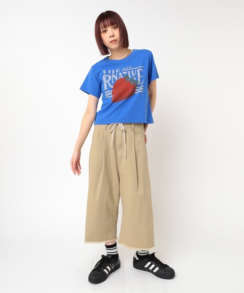 R4346 クロップドラインパンツ　RNA セール】R4346 クロップドラインパンツ（その他パンツ）｜RNA