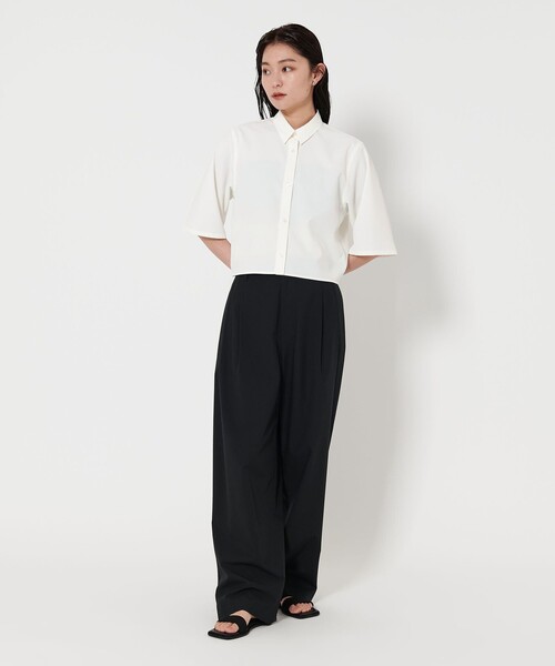 ＜MARW UNITED ARROWS＞5分袖 ショート シャツ　ホワイト 楽天市場】【SALE／30%OFF】＜MARW UNITED ARROWS＞5分袖