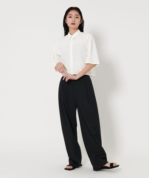 最終値下げ【新品】MARW UNITEDARROWS 5分袖ショートシャツ MARW UNITED ARROWS ブラウス シャツ 「MARW ARROWS」5分袖