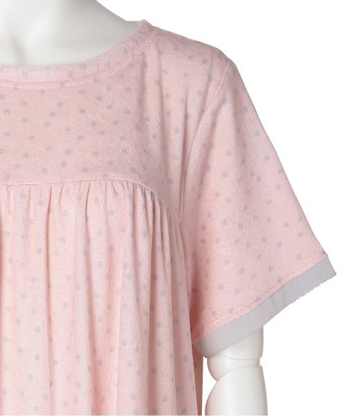 KIDBLUE 花柄ルームウェア キッドブルーS09 ワンピース　パンツセット KID BLUE ルームウェア 部屋着 キッドブルー -25ワッフル