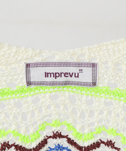 ニット セーター imprevu クロシェキャミ レディース SLOBE IENA ニット セーター imprevu クロシェキャミ レディース
