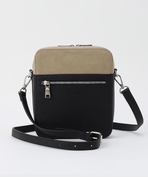 ショルダー付き鞄　ブラックカラー tk.TAKEO KIKUCHI（ティーケータケオキクチ） ショルダーバッグ バイ