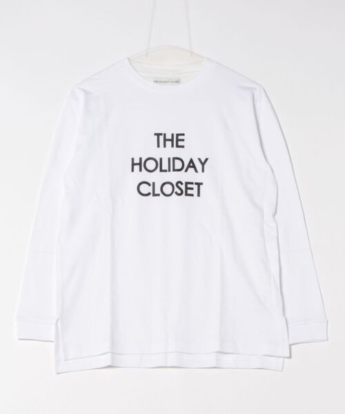 tシャツ 「THE HOLIDAY CLOSET」 ロゴロンT レディース