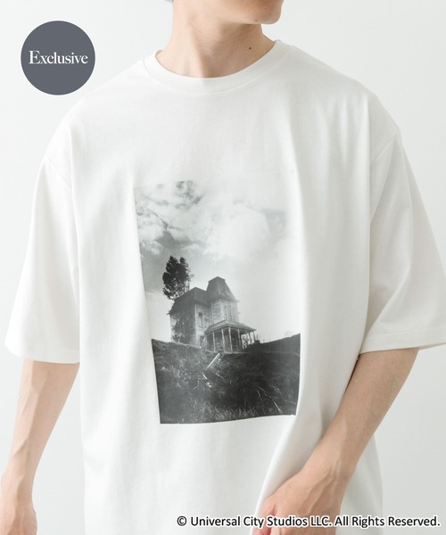 ITEMS URBANRESEARCH tシャツ 「別注」ホラーMOVIEプリントT