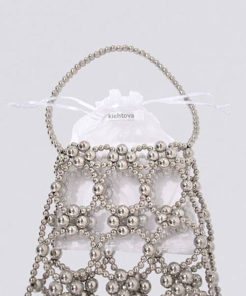 kiehtova ハンドバッグ 「kiehtova」SILVER BALL BEADS BAG