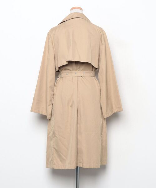 「Mila Owen」 トレンチコート 1 ベージュ レディース_画像2