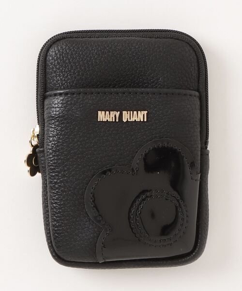 MARY QUANT ブラックポーチ MARY QUANT 「MARY QUANT」 ポーチ - ブラック レディース