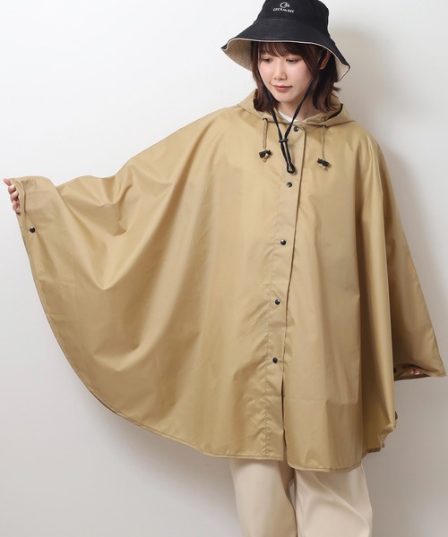 assa レインコート カッパ レインポンチョ レディース : ZOZOTOWN