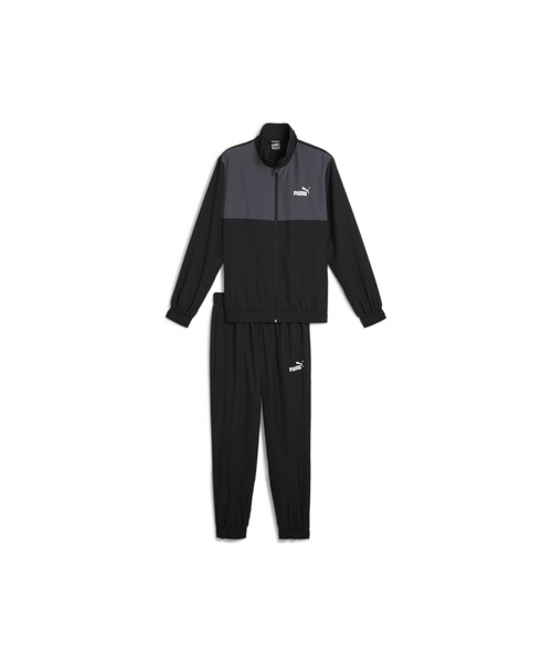 プーマセットアップ PUMA 「PUMA」 セットアップ MEDIUM ブラック メンズ : ZOZOTOWN