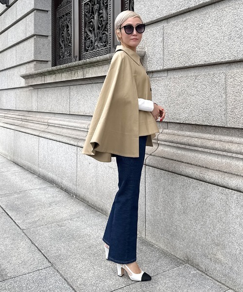 JENNE」 ポンチョ FREE ブラウン レディース : ZOZOTOWN Yahoo!店