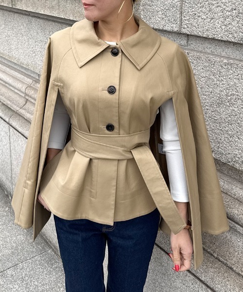 JENNE」 ポンチョ FREE ブラウン レディース : ZOZOTOWN Yahoo!店