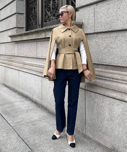 JENNE」 ポンチョ FREE ブラウン レディース : ZOZOTOWN Yahoo!店