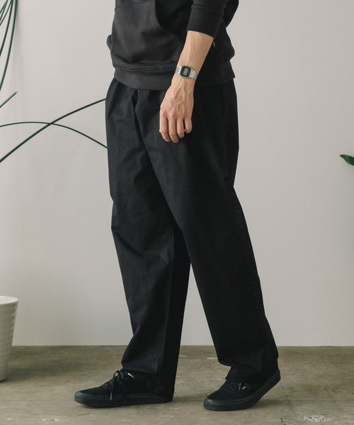 VANS（ヴァンズ） チノパン M RANGE BAGGY TAPERED ELASTIC WAIST PANT