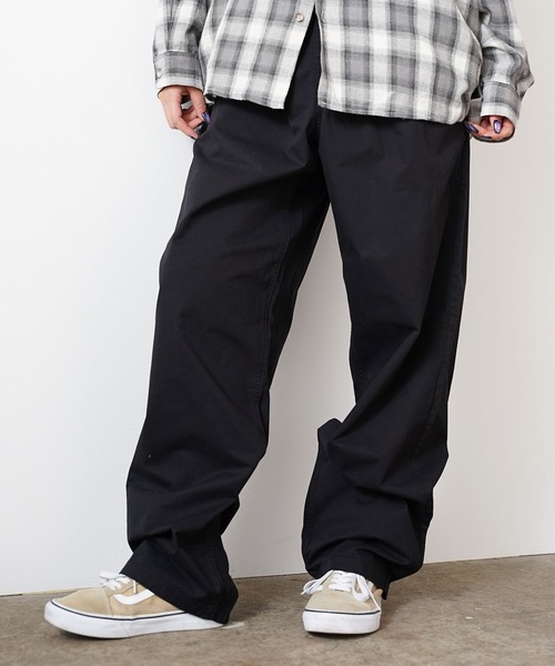 パパン VANS（ヴァンズ） チノパン M RANGE BAGGY TAPERED ELASTIC WAIST PANT