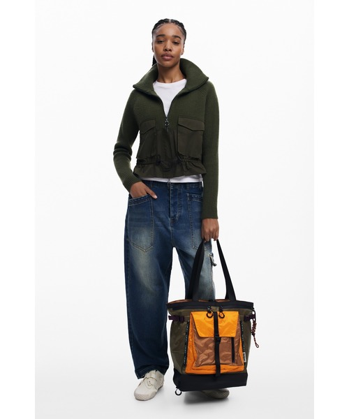 Desigual（デシグアル） デイバック リュック モジュラーナイロン 