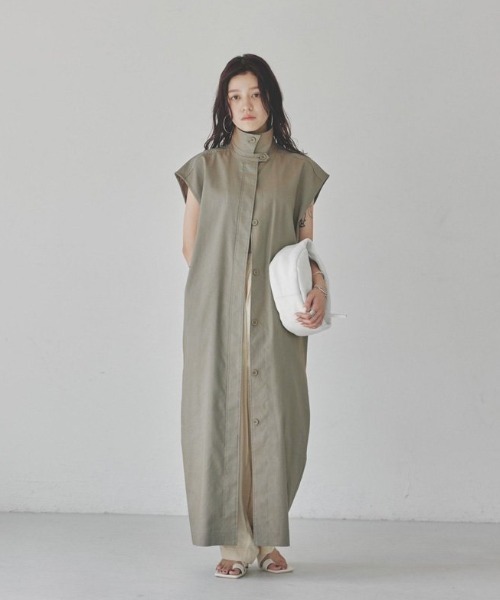TODAYFUL ノースリーブ ベスト TODAYFUL 「TODAYFUL」 ベスト 36inch モスグリーン レディース