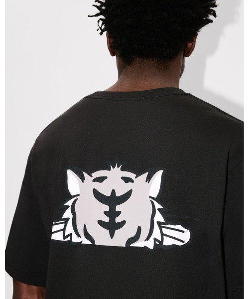 KENZO tシャツ 'KENZO Happy Tiger' エンブロイド コットン T