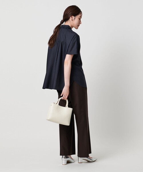 UNITED ARROWS ブラウス シャツ ミニフリル レディース