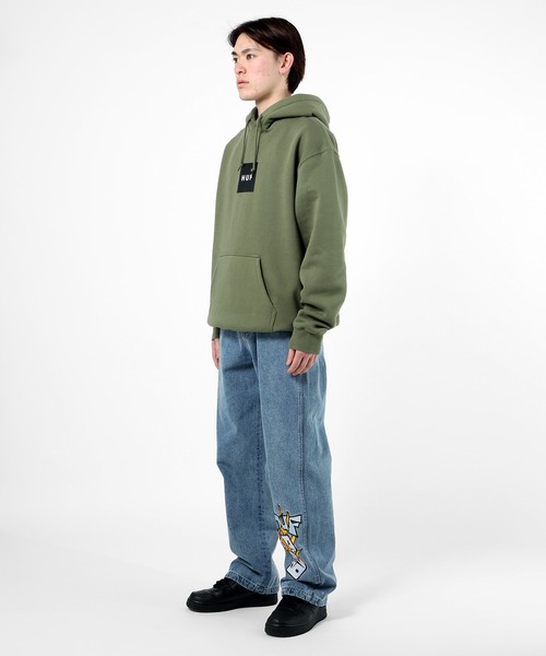 HUF ハフ グレー ジップ パーカー L HUF 「HUF」 ジップアップパーカー L グレー メンズ : ZOZOTOWN