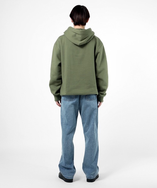 HUF 「HUF」 ジップアップパーカー LARGE ヘザーグレー メンズ