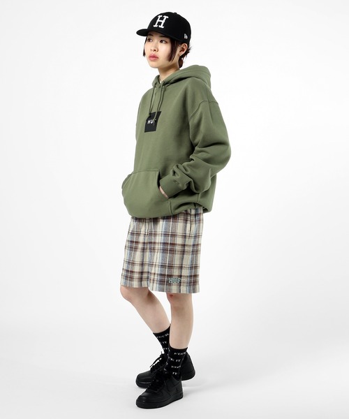 HUF 「HUF」 ジップアップパーカー LARGE ヘザーグレー メンズ