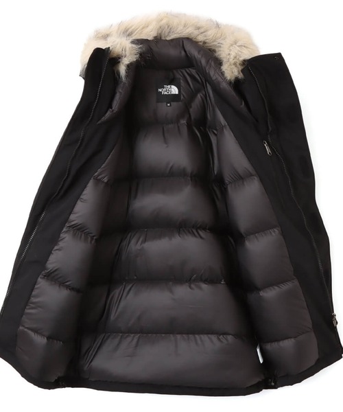 THE NORTH FACE◇ダウンベスト/L/ポリエステル/BLK/F16 ダウンベスト