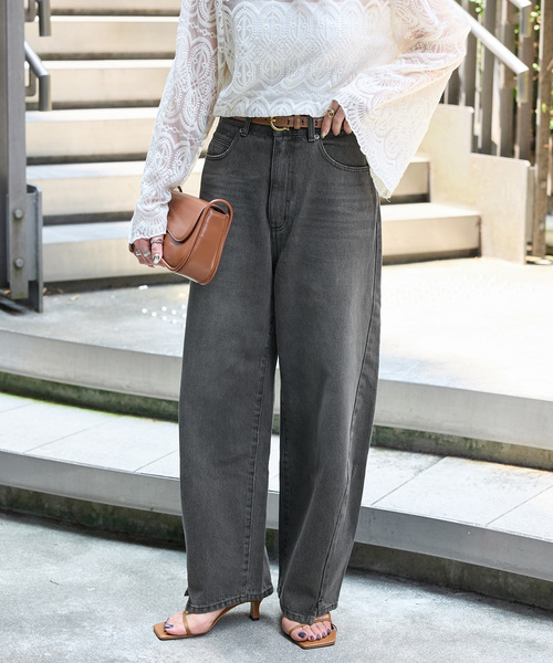 デュ ジュール BARREL BAGGY JEAN 追加4予約》【WEB限定】ウォッシャブル / DU JOUR/デュ ジュール