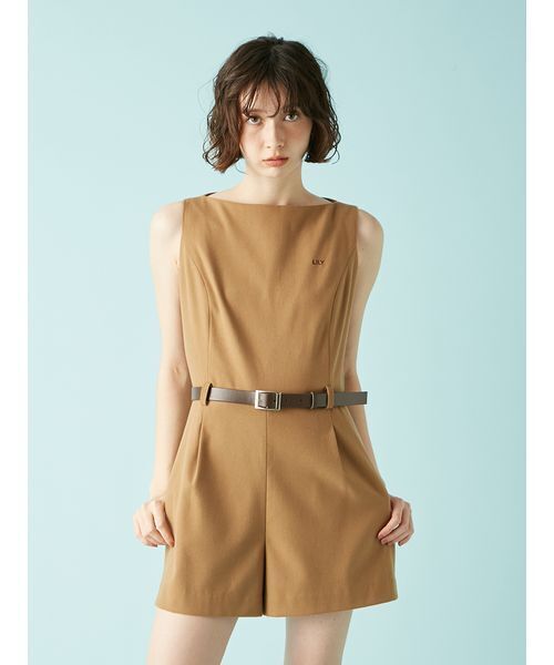LILYBROWN リリーブラウン　オケージョン　ロンパース　オールインワン LILY BROWN リリーブラウン Lily Brown オケージョンロンパース
