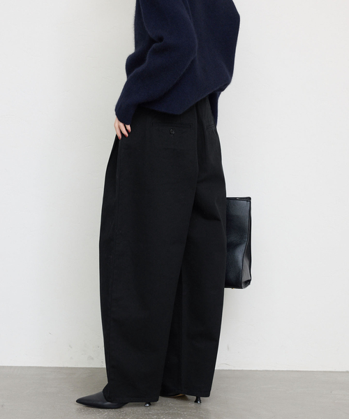「SLOBE IENA」 チノパンツ 36 ブラック レディース