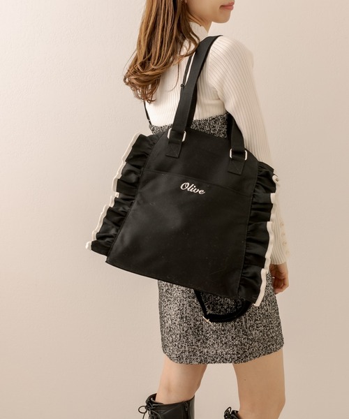 非売品 即日発送 OLIVE des OLIVE バニティバッグ 黒 非売品 即日発送 OLIVE des OLIVE バニティバッグ 黒 OLIVE des