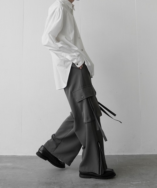 Casper John（キャスパージョン） カーゴパンツ Parachute slacks