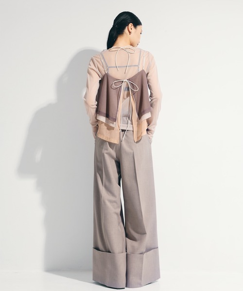 パンツ 「STUDIOUS/ステュディオス」 STUDIOUS（ステュディオス） パンツ 「STUDIOUS/ステュディオス」ピン