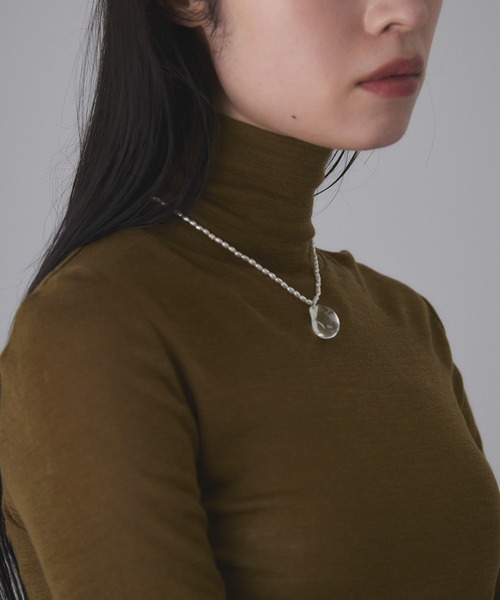 【未使用】ウォッシャブルウールタートルネックプルオーバー ADAM ET ROPE'（アダムエロペ） tシャツ ウォッシャブルウール