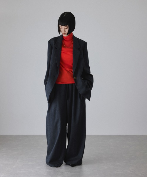 ADAM ET ROPE'（アダムエロペ） tシャツ ウォッシャブルウール