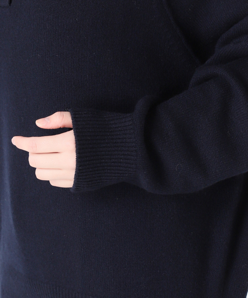 新品　FRAMeWORK ミドルゲージテンジクヘンリープルオーバー　ブラック FRAMeWORK｜≪追加≫ミドルゲージテンジクヘンリープルオーバー