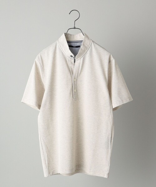 「SHIPS」 半袖ポロシャツ SMALL ブラック メンズ_画像3